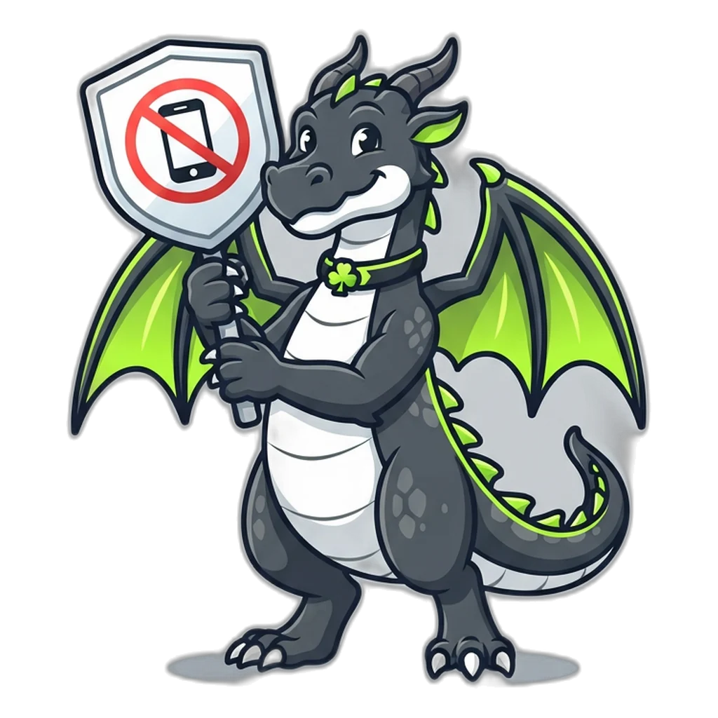 Wyvern holding a fake helpline sign, a warning about numbers using the club name